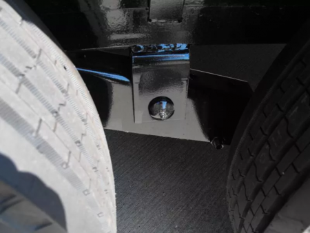 New Equipment trailer 83 X 24 4' Steel Dove (16000 GVWR) Color Black