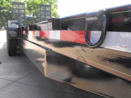 New Equipment trailer 83 X 24 4' Steel Dove (16000 GVWR) Color Black