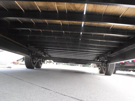 New Equipment trailer 83 X 24 4' Steel Dove (16000 GVWR) Color Black