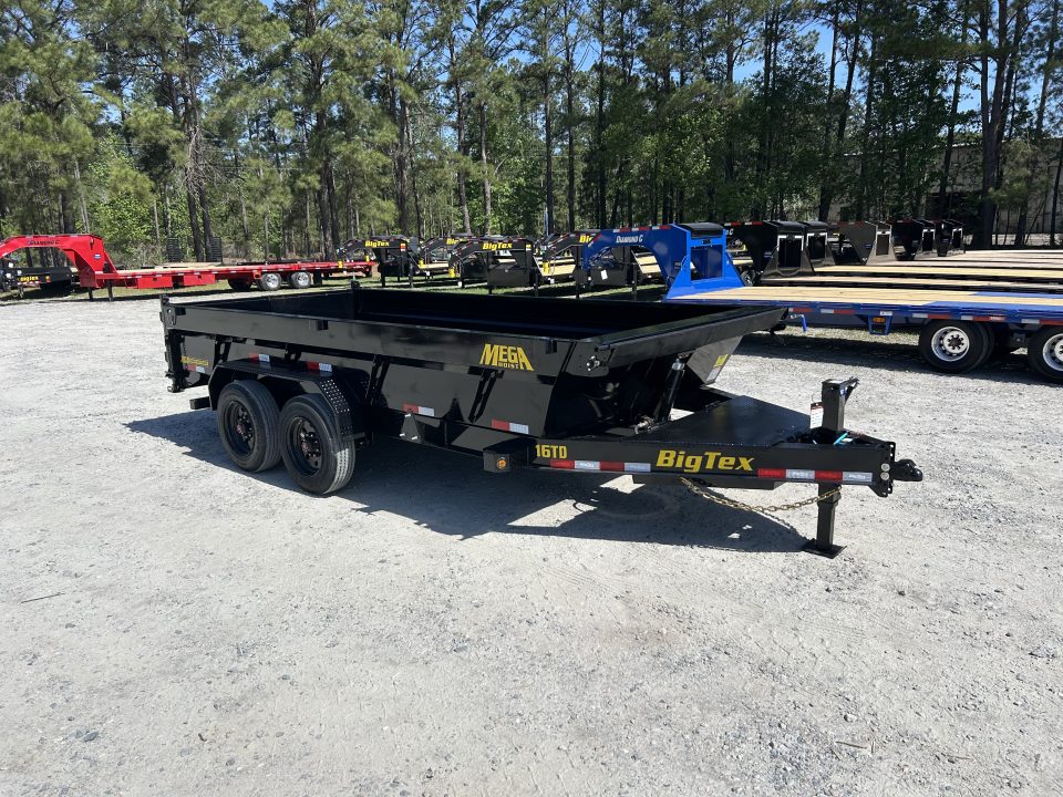 New 2026 Big Tex Trailers 7x16 16TD Dump Trailer, #12,914 Payload, 17.5 Tires