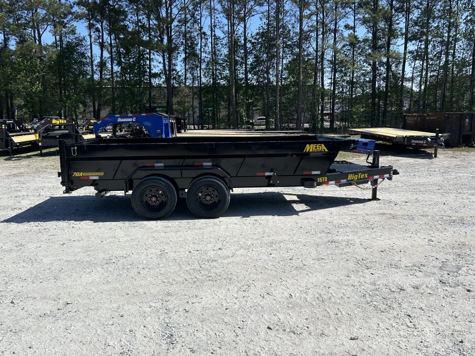 New 2026 Big Tex Trailers 7x16 16TD Dump Trailer, #12,914 Payload, 17.5 Tires