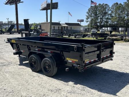 New 2026 Big Tex Trailers 7x16 16TD Dump Trailer, #12,914 Payload, 17.5 Tires