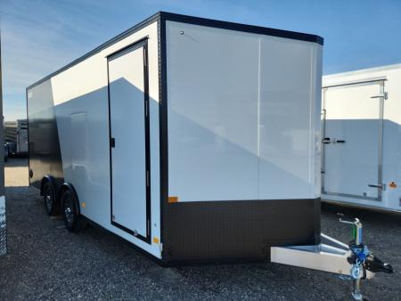 New 2026 ALCOM 8.5 X 18 UTV Cargo / Enclosed Trailer