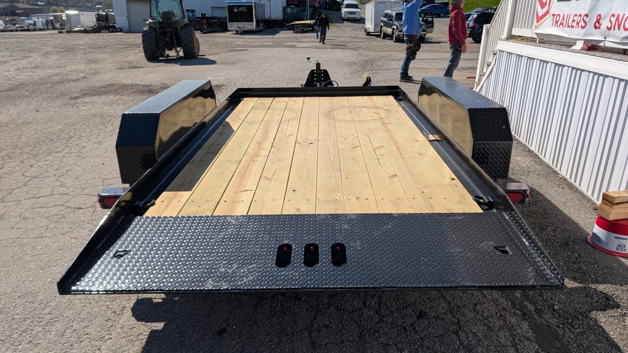 New 2026 CAM SUPERLINE 7x14 Tandem Axle Lo Pro Tilt Trailer