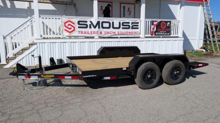 New 2026 CAM SUPERLINE 7x14 Tandem Axle Lo Pro Tilt Trailer