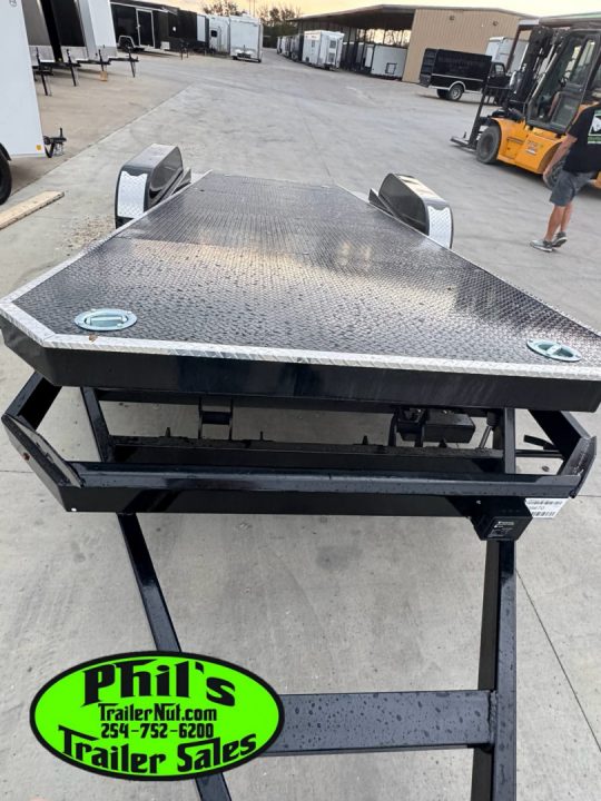 New Iron Bull 83X20 TILT TRAILER OPEN CAR HAULER STEEL DECK Equipment Trailer TILT TRAILER 5200 LB AXLES