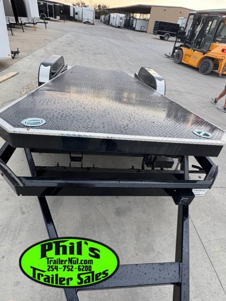 New Iron Bull 83X20 TILT TRAILER OPEN CAR HAULER STEEL DECK Equipment Trailer TILT TRAILER 5200 LB AXLES