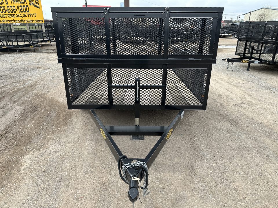 New 2025 Road Boss 77"x10' Tandem Axle Landscape with 2' Sides Landscape Trailer