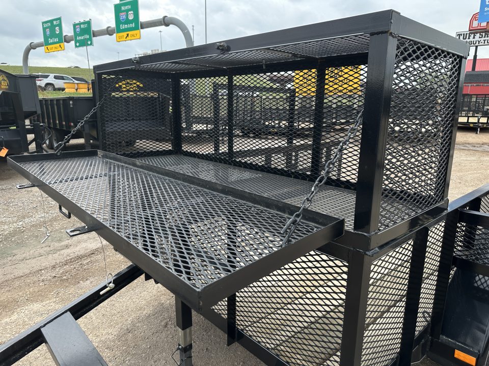 New 2025 Road Boss 77"x10' Tandem Axle Landscape with 2' Sides Landscape Trailer