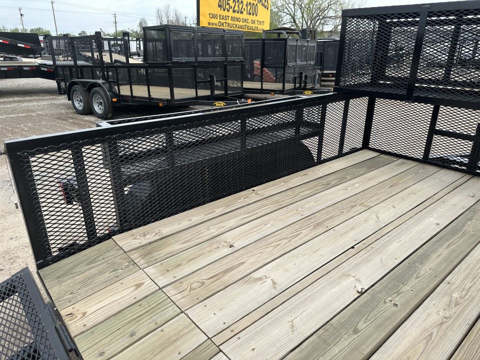 New 2025 Road Boss 77"x10' Tandem Axle Landscape with 2' Sides Landscape Trailer