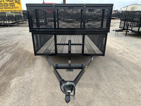 New 2025 Road Boss 77"x10' Tandem Axle Landscape with 2' Sides Landscape Trailer