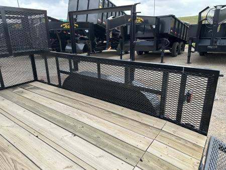 New 2025 Road Boss 77"x10' Tandem Axle Landscape with 2' Sides Landscape Trailer