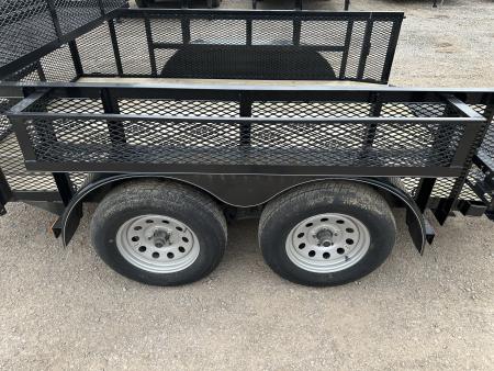 New 2025 Road Boss 77"x10' Tandem Axle Landscape with 2' Sides Landscape Trailer