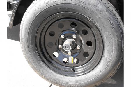 New Utility Trailer 77 X 12 Dove 3' Spring Loaded Gate 2990 Axle With Easy-Lubes