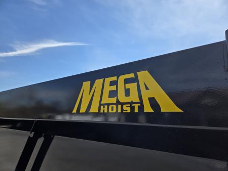 New 7 x 14 Big Tex Low Pro 14TD 4' High Sides Telescopic Dump Trailer 15.4K****MEGA HOIST Lift, 7 Gauge Floor, Batt Charger, Stab Jacks