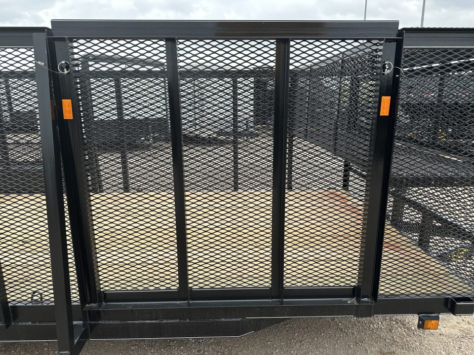 New 2026 Road Boss 83"x20' Tandem Axle Landscape with 4' Sides & Side gate Landscape Trailer