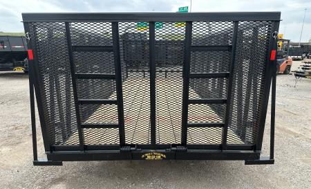 New 2026 Road Boss 83"x20' Tandem Axle Landscape with 4' Sides & Side gate Landscape Trailer