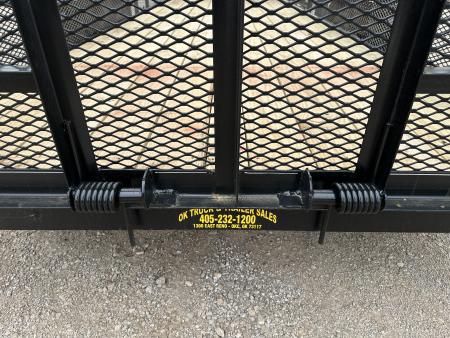 New 2026 Road Boss 83"x20' Tandem Axle Landscape with 4' Sides & Side gate Landscape Trailer