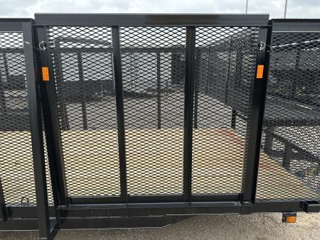 New 2026 Road Boss 83"x20' Tandem Axle Landscape with 4' Sides & Side gate Landscape Trailer