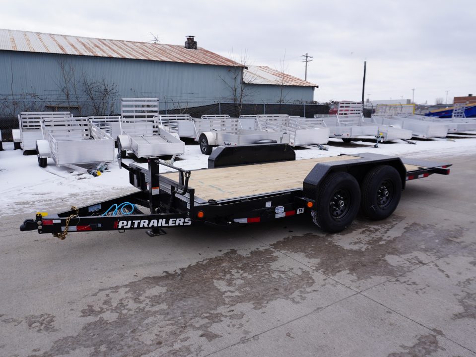 New 2026 PJ Trailers T6 16ft Tilt Trailer