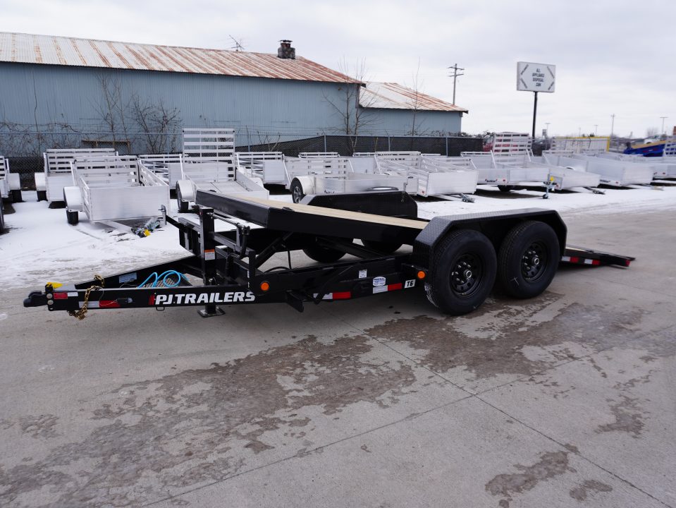New 2026 PJ Trailers T6 16ft Tilt Trailer