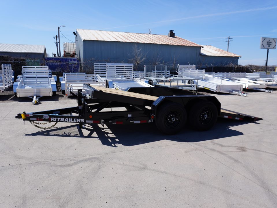 New 2026 PJ Trailers T6 16ft Tilt Trailer
