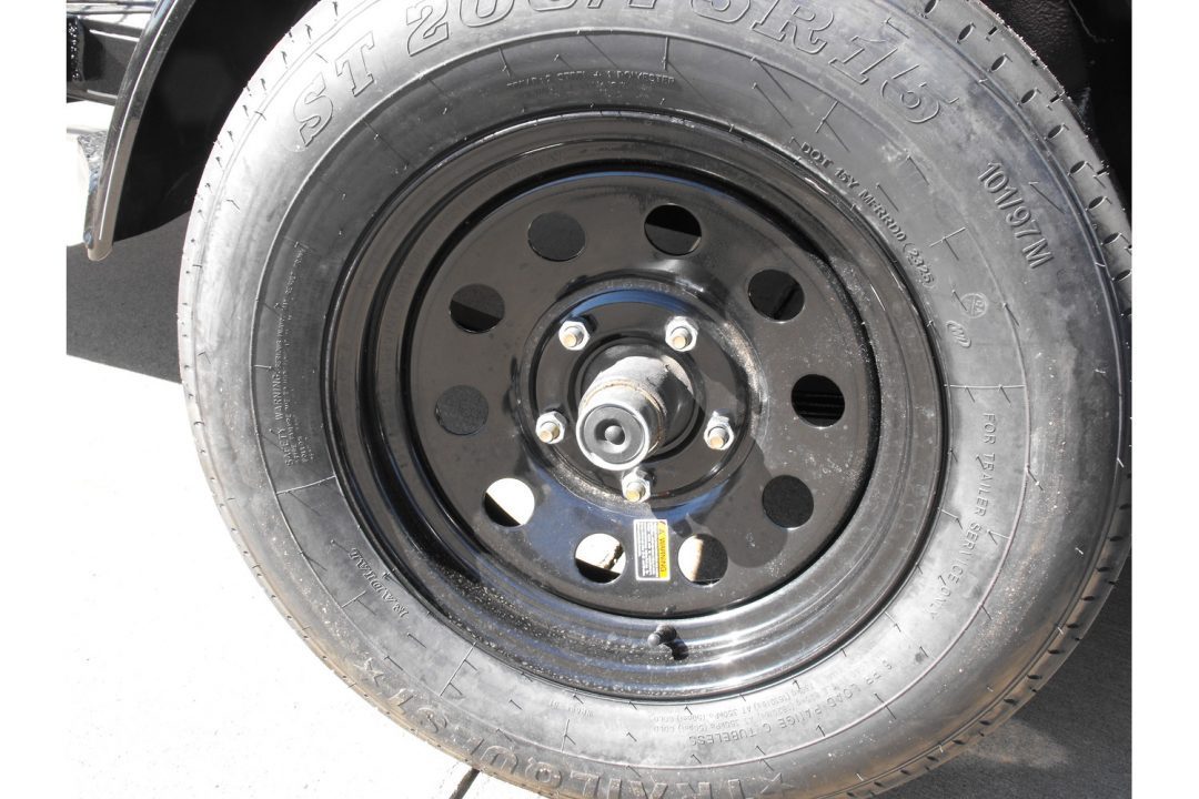 New Utility Trailer 77 X 12 Dove 3' Spring Loaded Gate 2990 Axle With Easy-Lubes