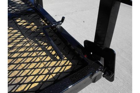 New Utility Trailer 77 X 12 Dove 3' Spring Loaded Gate 2990 Axle With Easy-Lubes