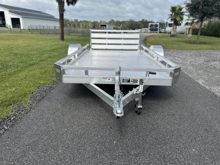 New 2026 H&H Trailers 3K 78X12 Low Side Aluminum Utility Trailer