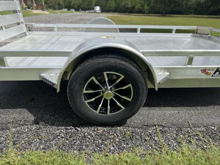 New 2026 H&H Trailers 3K 78X12 Low Side Aluminum Utility Trailer