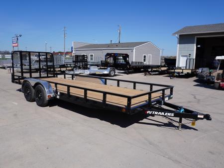 New 2026 PJ Trailers UL 83"x20ft Utility Trailer