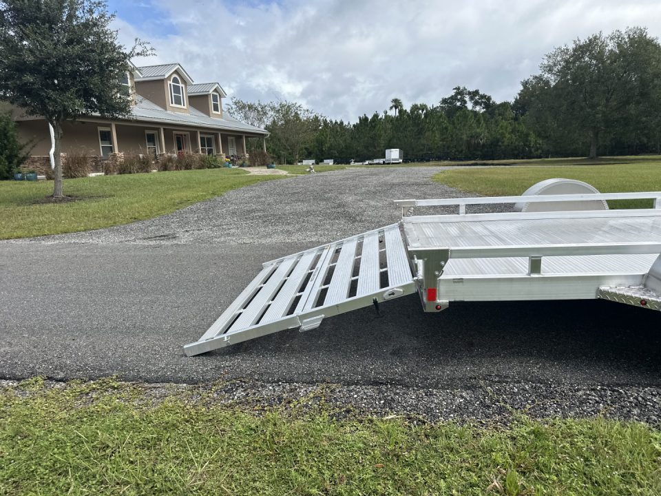 New 2026 H&H Trailers 3K 78X12 Low Side Aluminum Utility Trailer