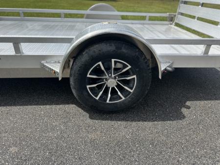 New 2026 H&H Trailers 3K 78X12 Low Side Aluminum Utility Trailer