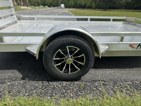 New 2026 H&H Trailers 3K 78X12 Low Side Aluminum Utility Trailer