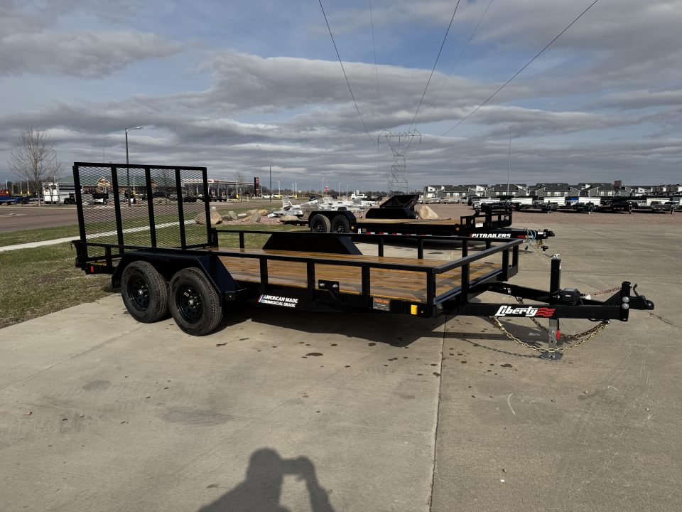 New 2026 Liberty LU7-16 Utility Trailer