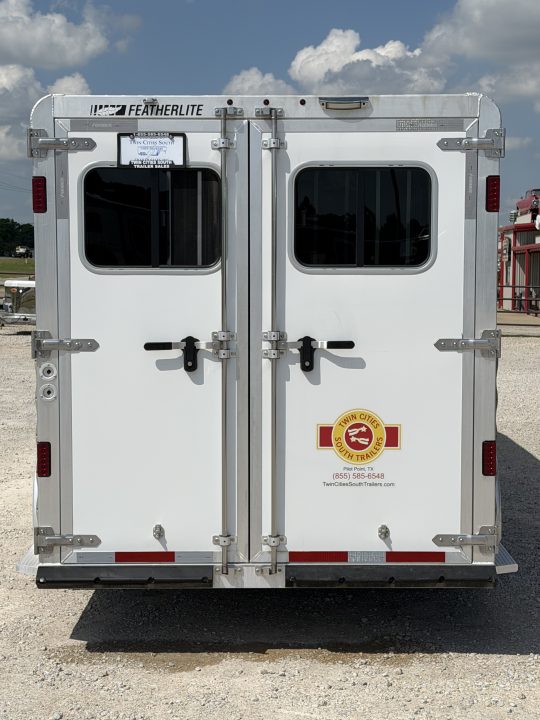 Used 2024 Featherlite 4 Horse Gooseneck 9600 Horse Trailer
