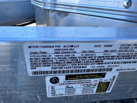 New 2026 ALCOM 7x16 XLT PRO Cargo Trailer