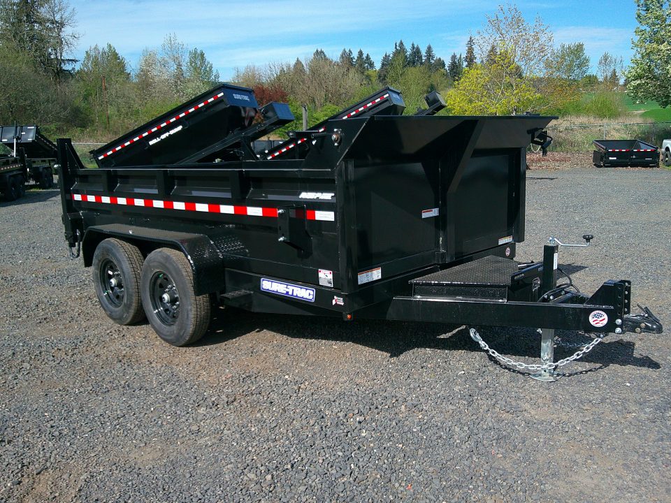 New 2026 Sure-Trac 7x12 12k Dump Trailer