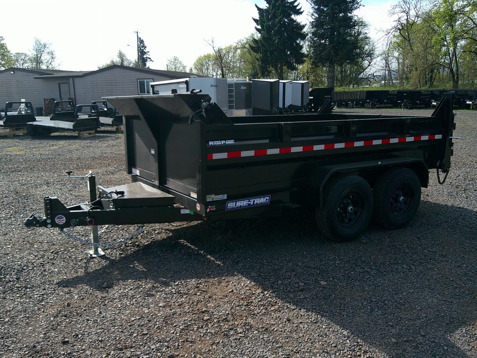 New 2026 Sure-Trac 7x12 12k Dump Trailer