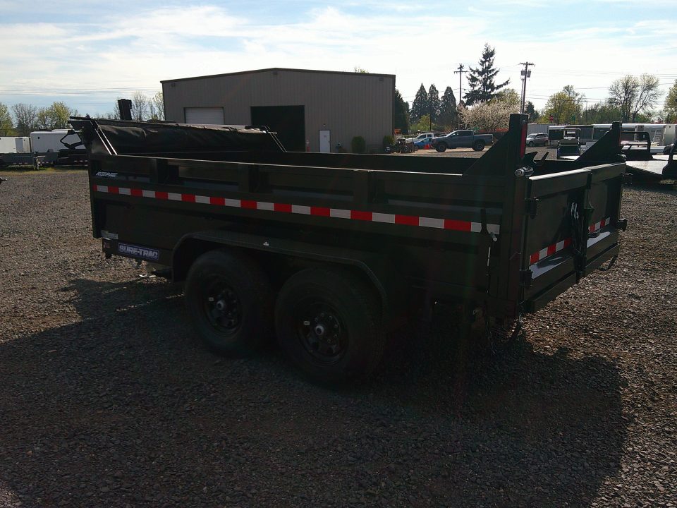 New 2026 Sure-Trac 7x12 12k Dump Trailer