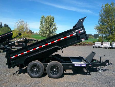 New 2026 Sure-Trac 7x12 12k Dump Trailer