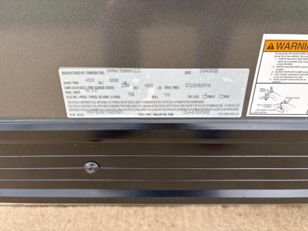 New 2026 United Trailers CLA-8.524TA52 Car / Racing Trailer