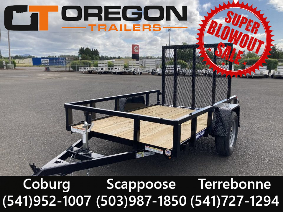 New 2025 Sure-Trac 5x8 Tube Top Utility 3K GVWR