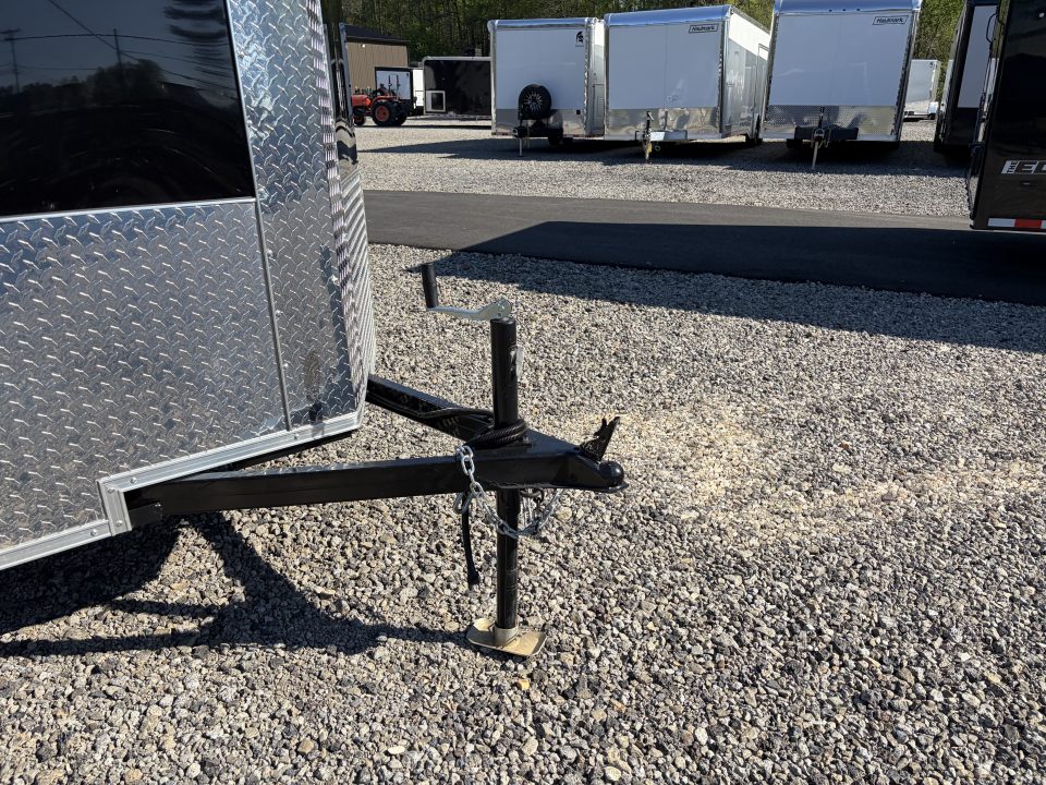 Used 2025 Big Daddy's Edition 6X12 Enclosed Trailer With 6' 6" Interior, Blackout, Single Axle, Polycor