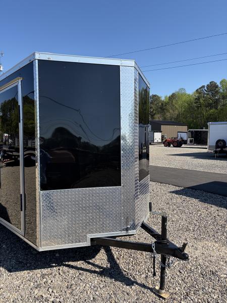 Used 2025 Big Daddy's Edition 6X12 Enclosed Trailer With 6' 6" Interior, Blackout, Single Axle, Polycor