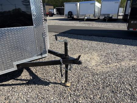 Used 2025 Big Daddy's Edition 6X12 Enclosed Trailer With 6' 6" Interior, Blackout, Single Axle, Polycor