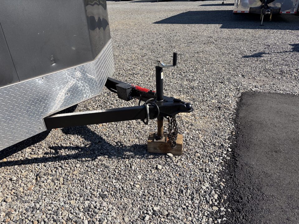 Used 2022 Haul-About 7X14 Enclosed Trailer, 7' 6" Interior Height, Cargo Bran Doors, 7K GVWR