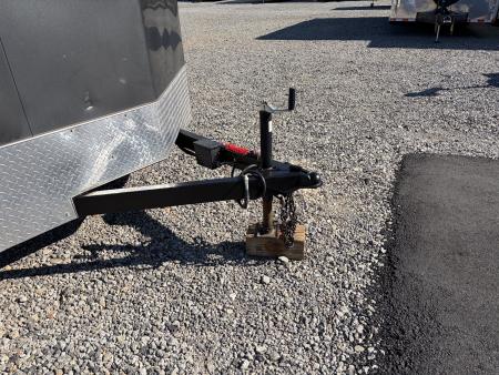 Used 2022 Haul-About 7X14 Enclosed Trailer, 7' 6" Interior Height, Cargo Bran Doors, 7K GVWR