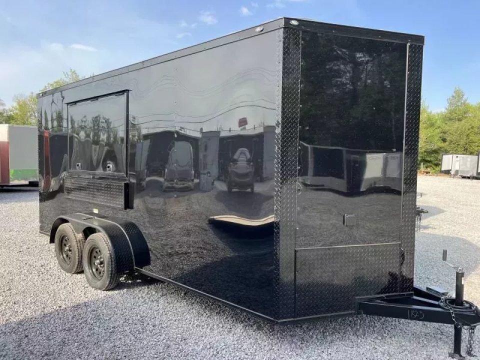 New 2026 Coast 2 Coast 7X16 TA CONCESSION Vending / Concession Trailer