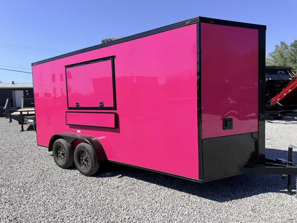 New 2026 Coast 2 Coast 7X16 TA CONCESSION TRAILER Concession